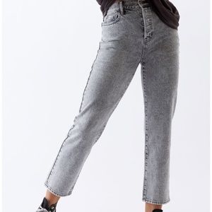 Straight leg jeans
